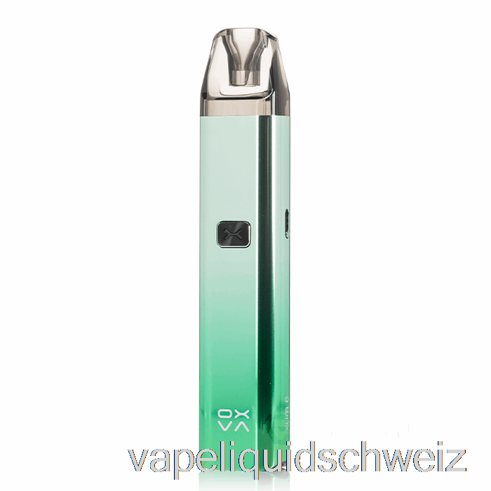 Oxva Xlim C 25 W Pod-System Glänzend Grün Silber Vape Liquid E-Liquid Schweiz